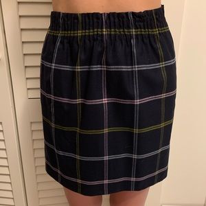 NEW WITH TAGS JCrew 00 A-Line Plaid Mini Skirt